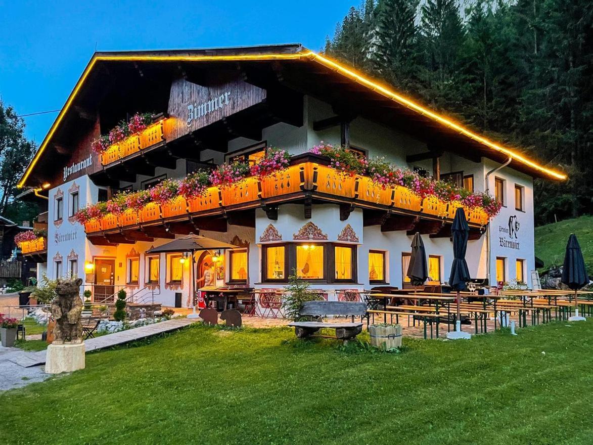 Garni Baerenwirt Bed & Breakfast Leutasch Exterior photo